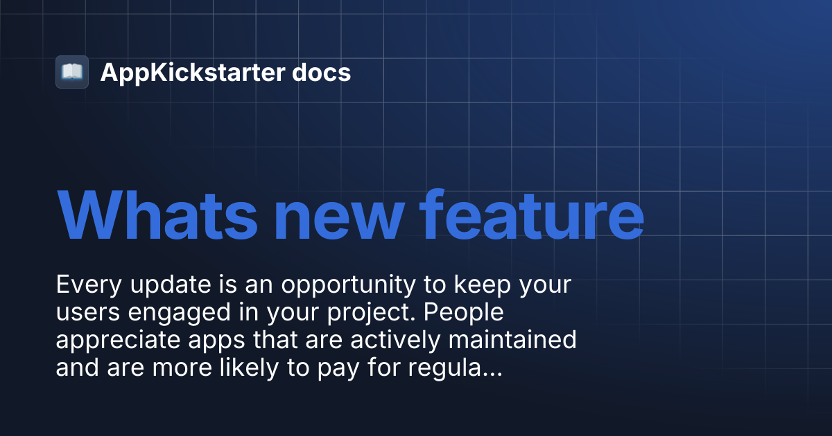 WHERE HAS THE WHAT S NEW FEATURE GONE intelligence overview